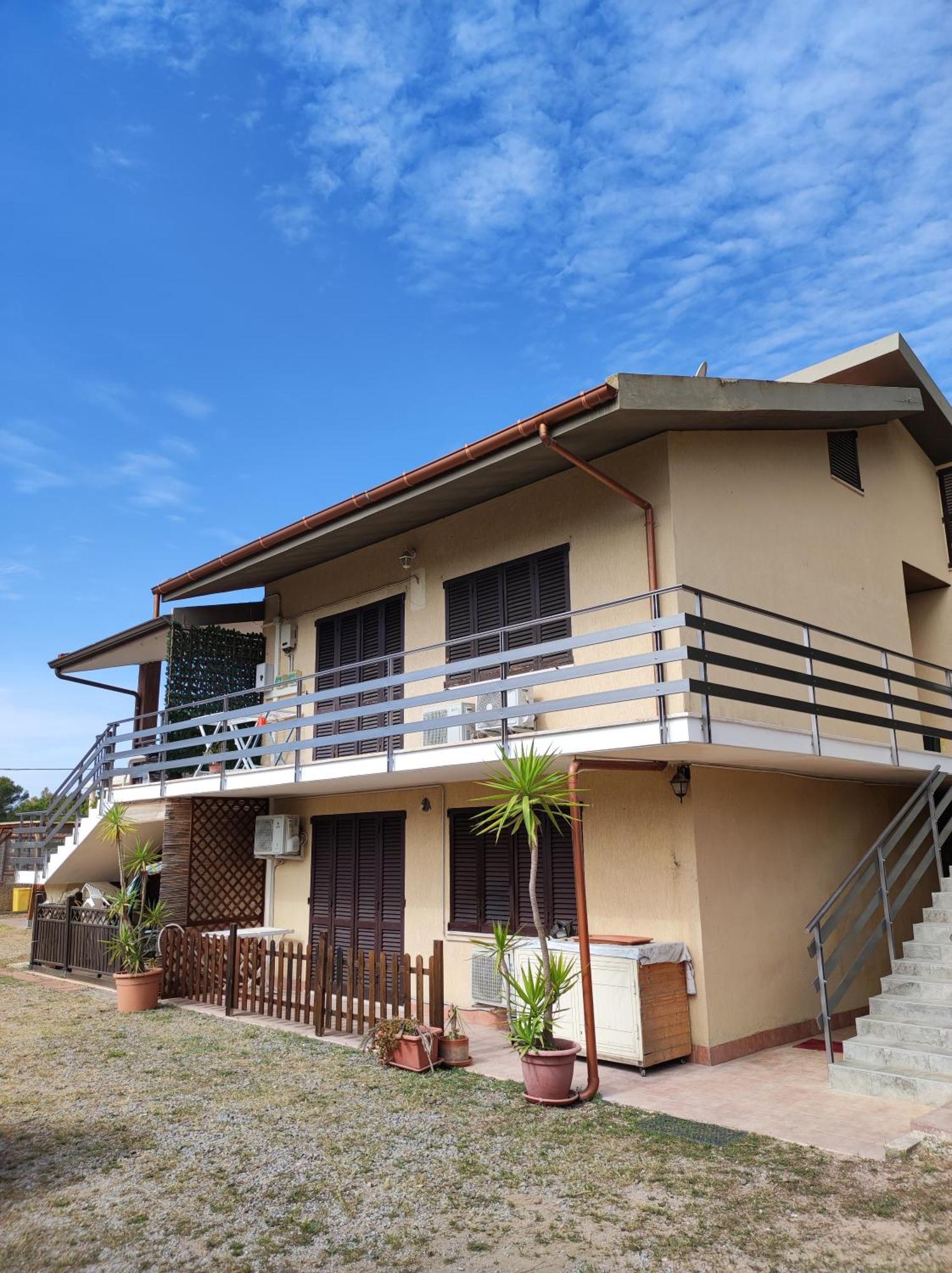 Ferienwohnung Casa Sonia Porto Pino Exterior foto